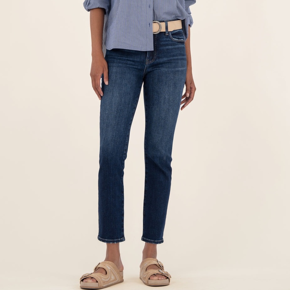 Kut from the Kloth Reese High Rise Ankle Straight Leg; Size 6